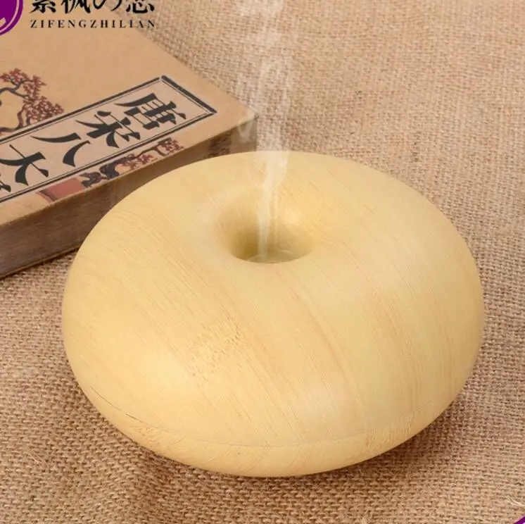 USB 175ml Atomizer Mini Office Air Humidifiers, Cool Mist Humidifier, Donut Essential oil diffuser
