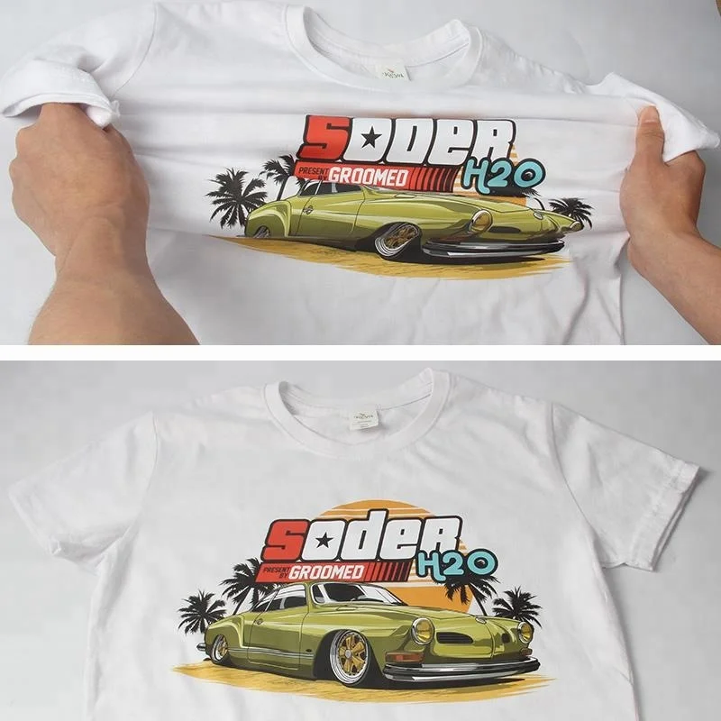 Оптовая продажа, индивидуальный дизайн, теплопередающая наклейка для футболок