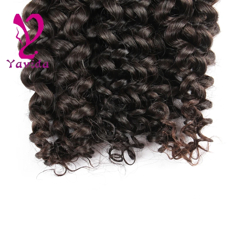 300g 8A WholeSale Afro Kinky Curly Human Hair 100% Human Hair kinky curly braiding hair