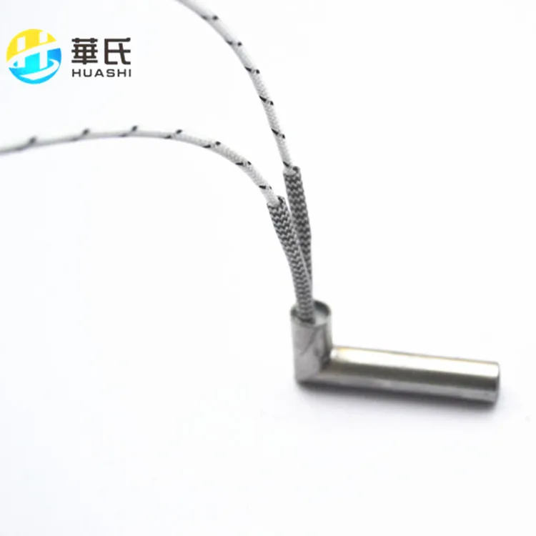 L Type Electric Resistance Heating Tube Finger Heaters Cartridge Heater