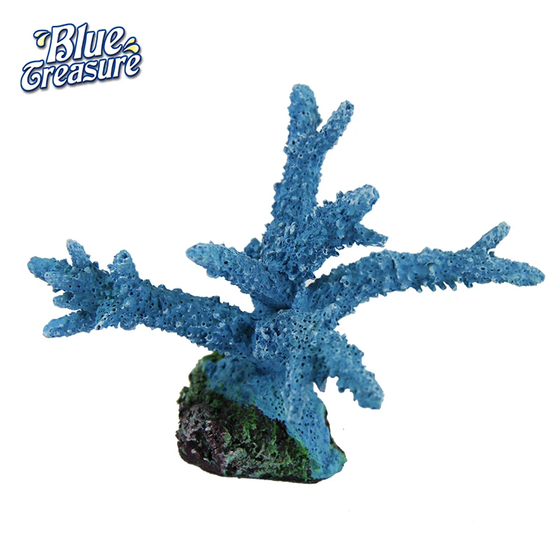 Well designed Blue Treasure marine aquarium handmade resin reef corals