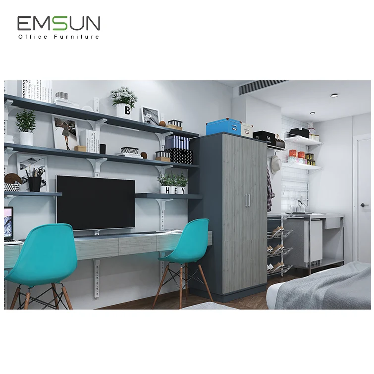 
Newly design fancy luxury european style bedroom bed set engineering furniture 