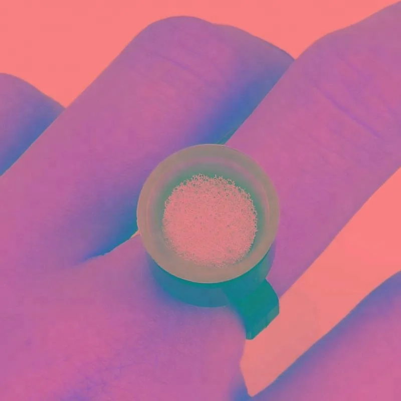 Tattoo Ink Black Cap Ring Pigment Ring Cup With Sponge Tattoo Accessories accessoire de tatoo Supply Clean