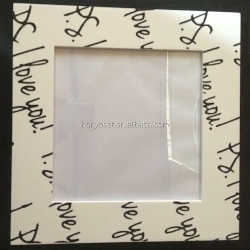 Custom wooden photo frame personalized photo holder any shape/size magnet frame  engraving text pattern for insertable