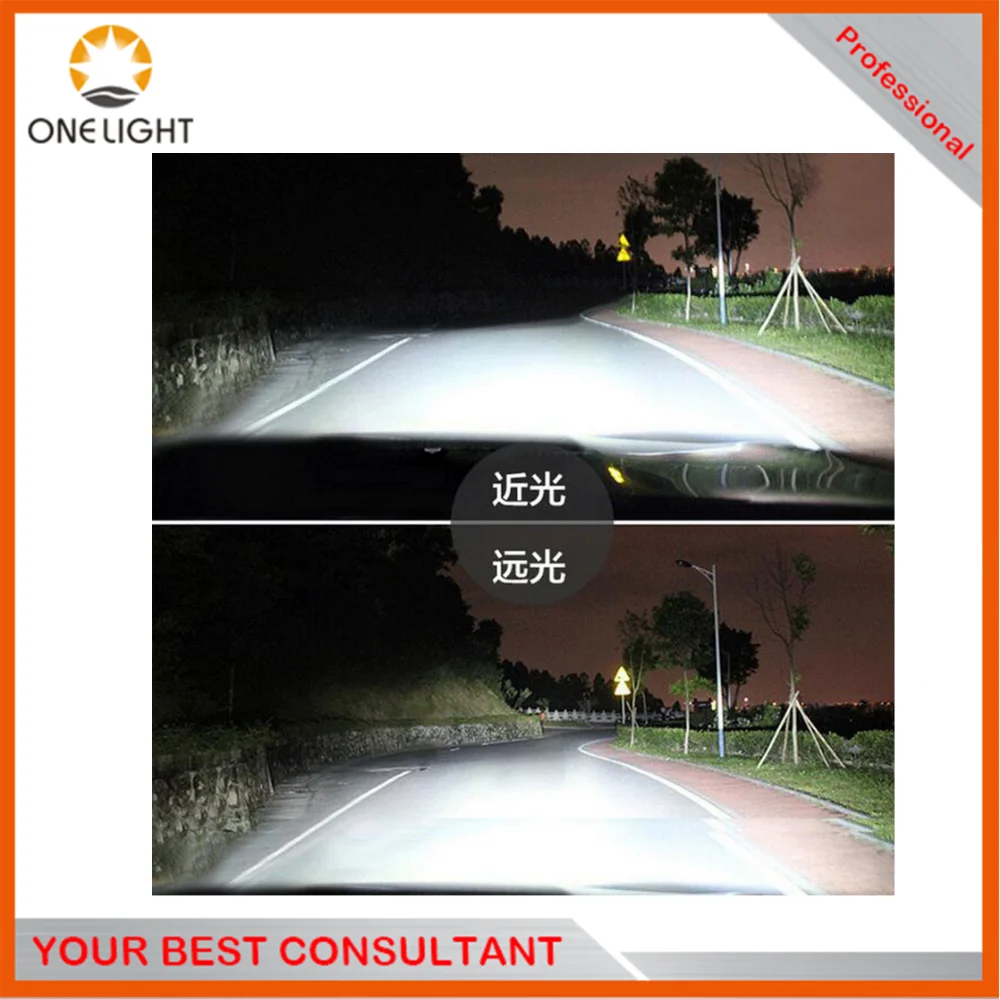 Лучшая цена продажи завода t1 h3 светодиодные фары автомобиля turbo led t1 t1 освещения высокой яркости