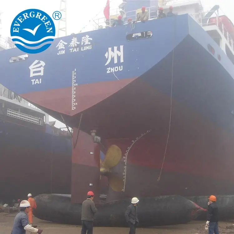  Пневматический корабль запуск корабля резиновая подушка безопасности dwt 60000 тонн