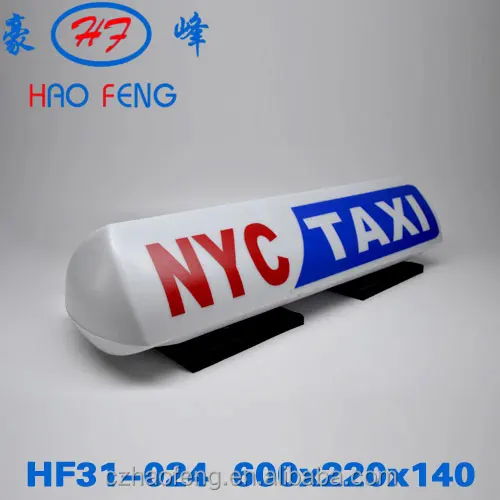 HF31-024taxi roof sign with magnet