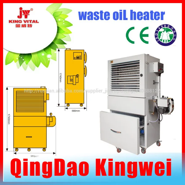 одобренный ce портативный отходов подогреватель масла 200.000btu/h---- 800,000btu/h