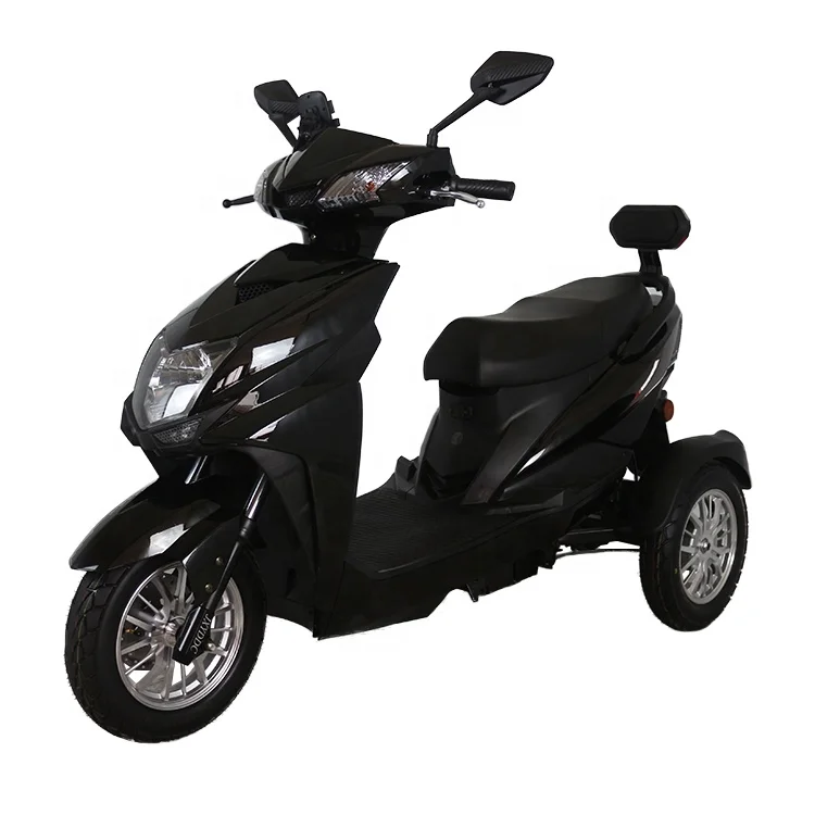Professional Oem Foundry Factory Fashion 3 Wheel Foldable Handicap Scooters Electric Tricycle