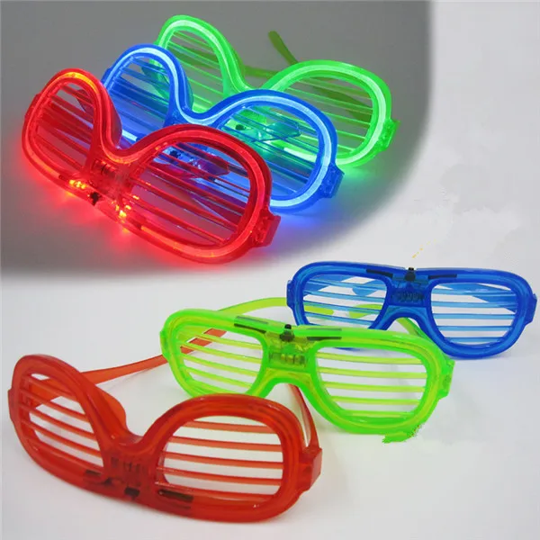 Fashion Happy New Year Led Flashing Glasses For Kids