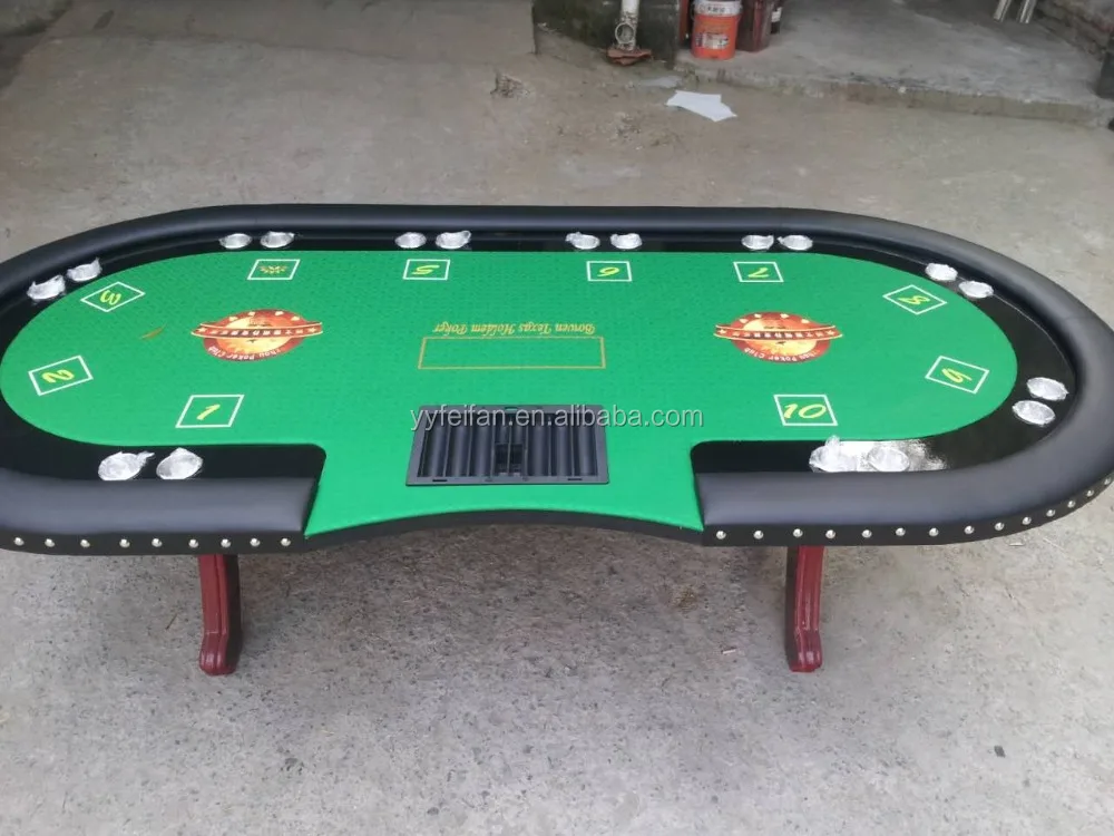 Wholesale oval modern game table / poker game casino craps tables