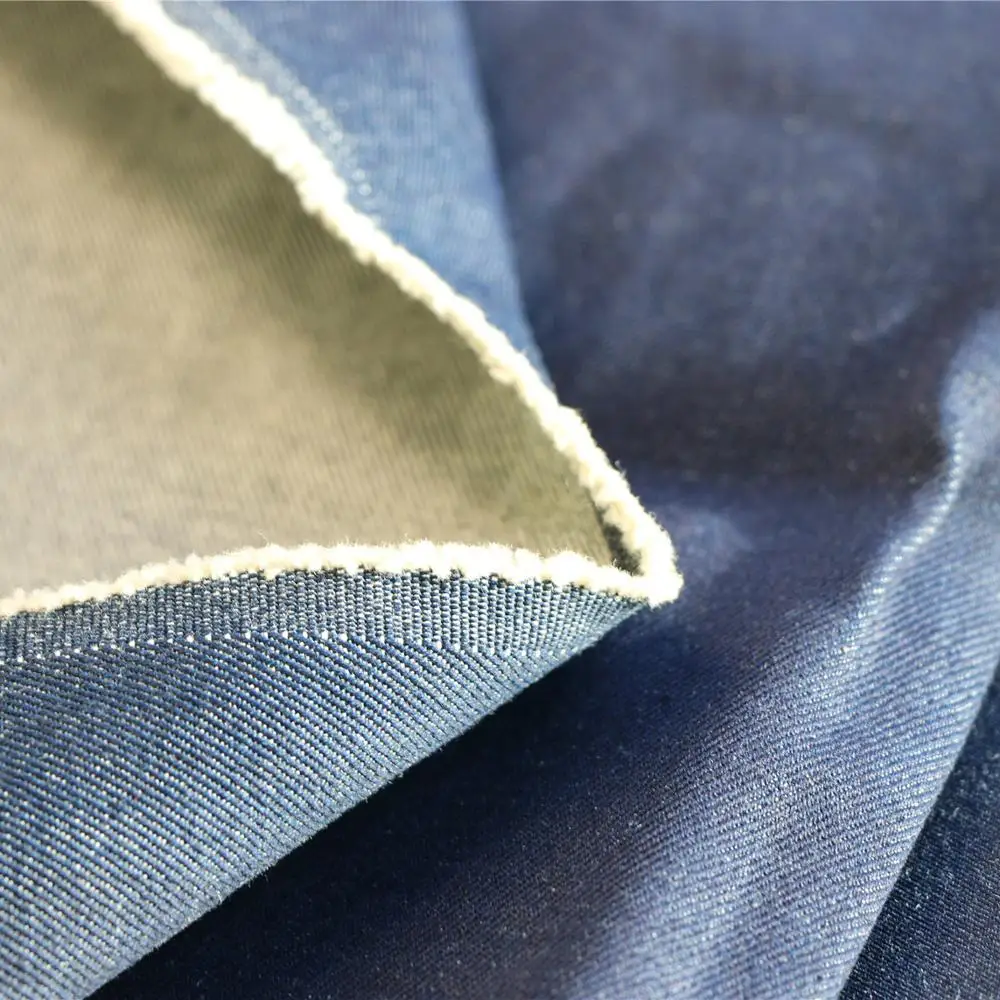 100%polyester antistatic denim jeans fabric