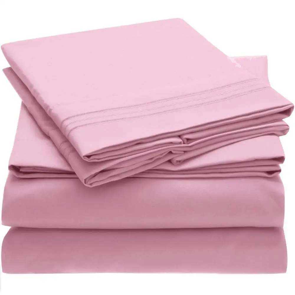 100%  cotton knitting fabric  bed sheet set  hot sale bedding sets