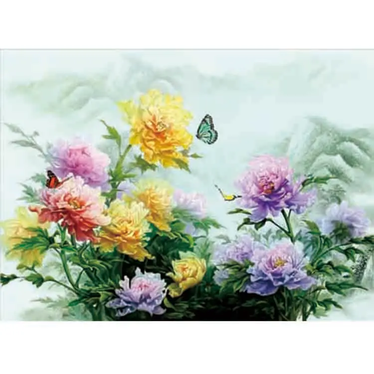 2019 3D линзовидные фотографии цветов и пейзажей 5D, линзовидная печать для домашнего декора