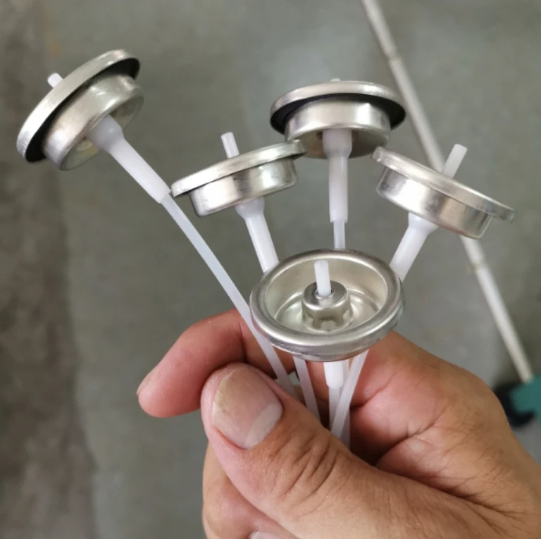 Wholesale high quality quantitative valve and nozzle for aerosol cans air freshener can