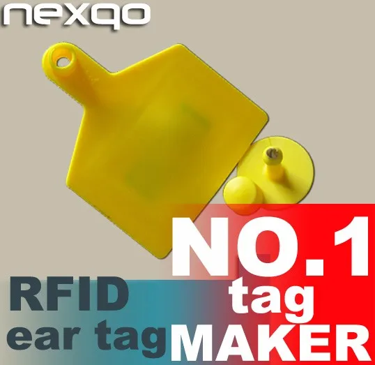Low Price UHF RFID Animal Ear Tracking Tag