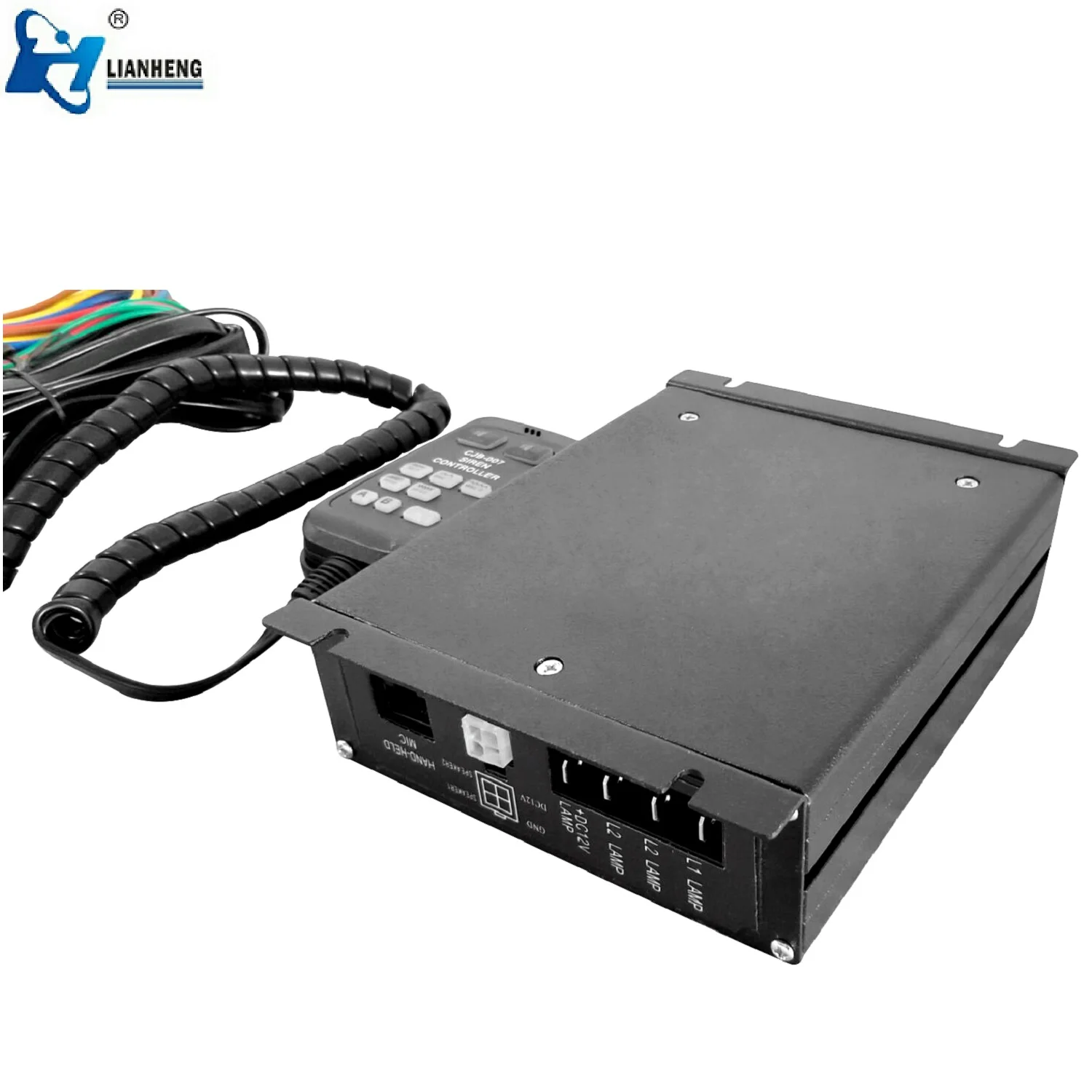 12V 100W electronic RESCUE siren 200 db with CE  US-CJB-01