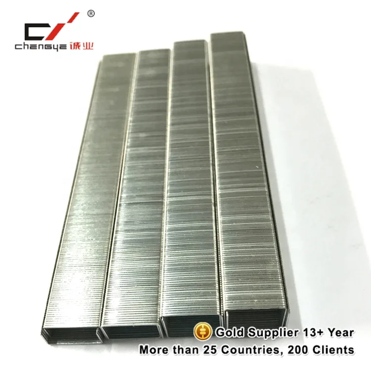 Серебряные офисные скобы 26/6 pin 5000 шт./кор.