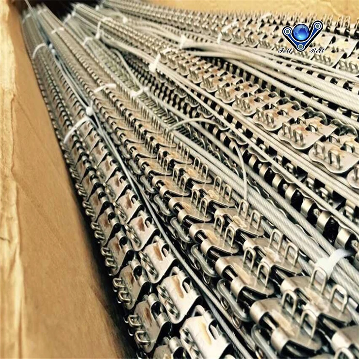 
MR stainless steel conveyor belt fastener 