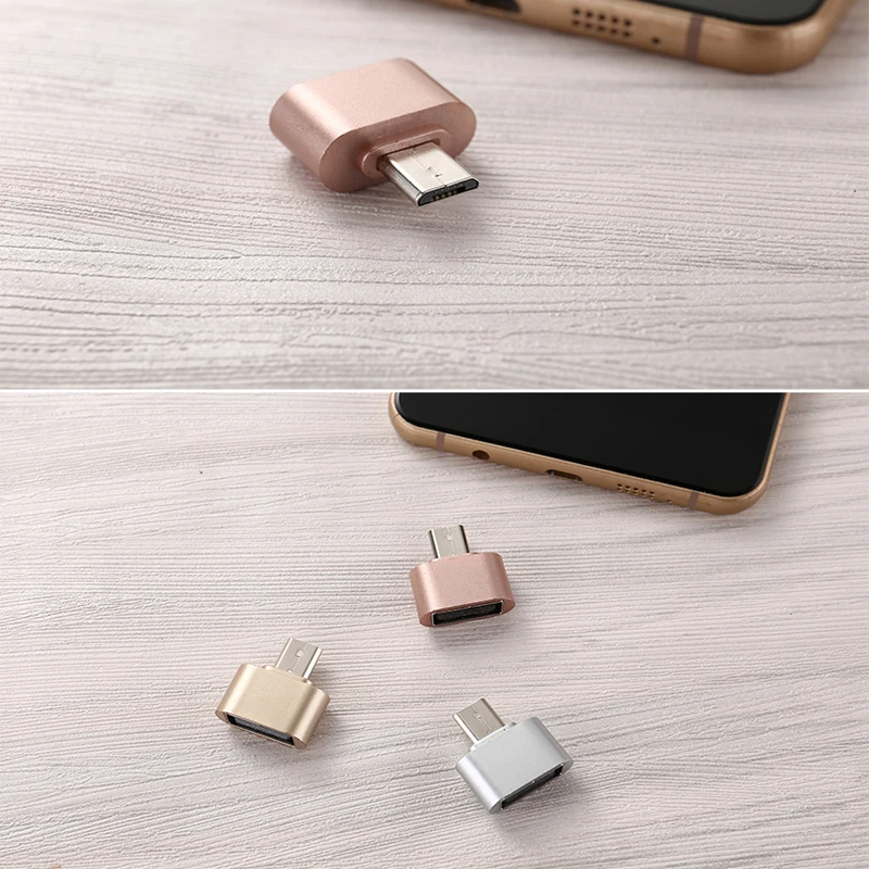 Оптовая продажа переходник со штекера на USB для кабеля Android OTG мини микро адаптер