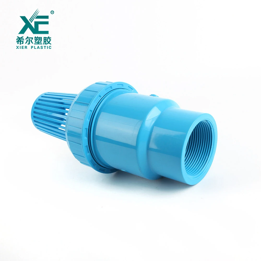 Free sample high standard pvc new foot valve for water pump