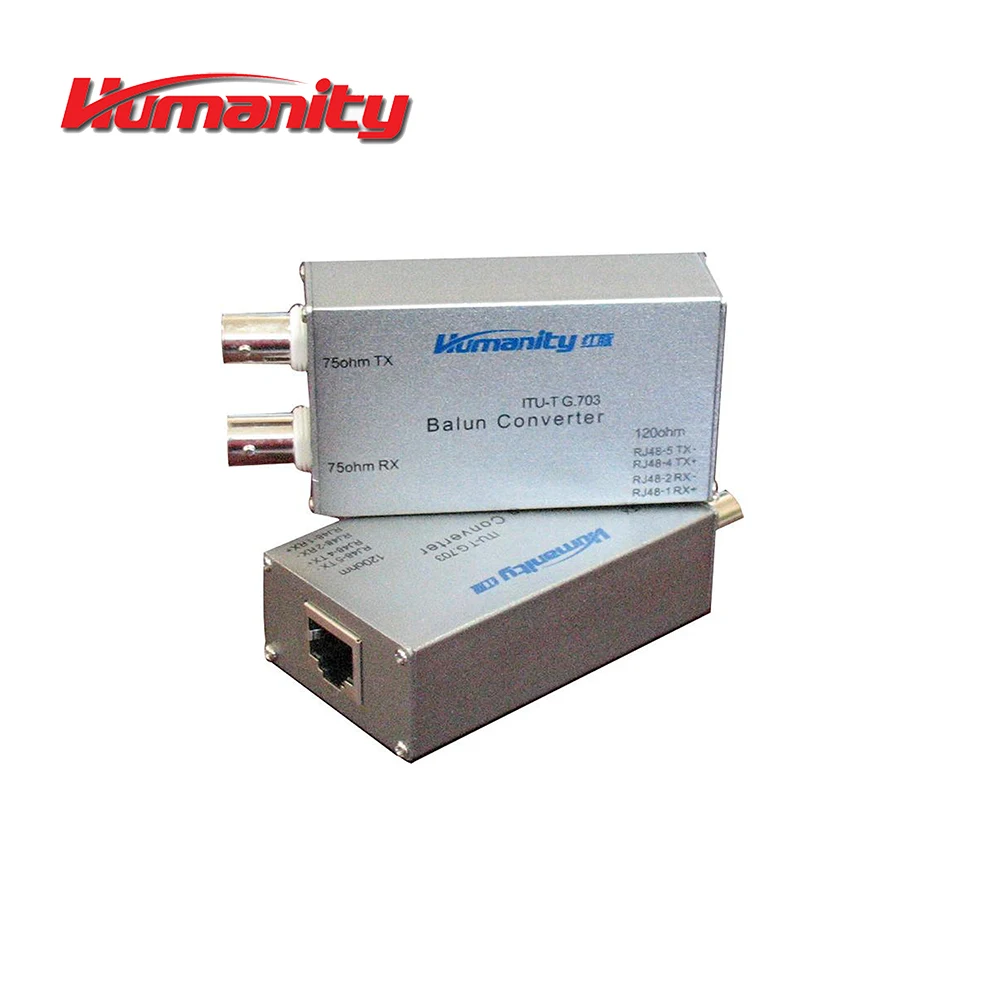 
Humanity balun RJ45 RJ48 to BNC converter 