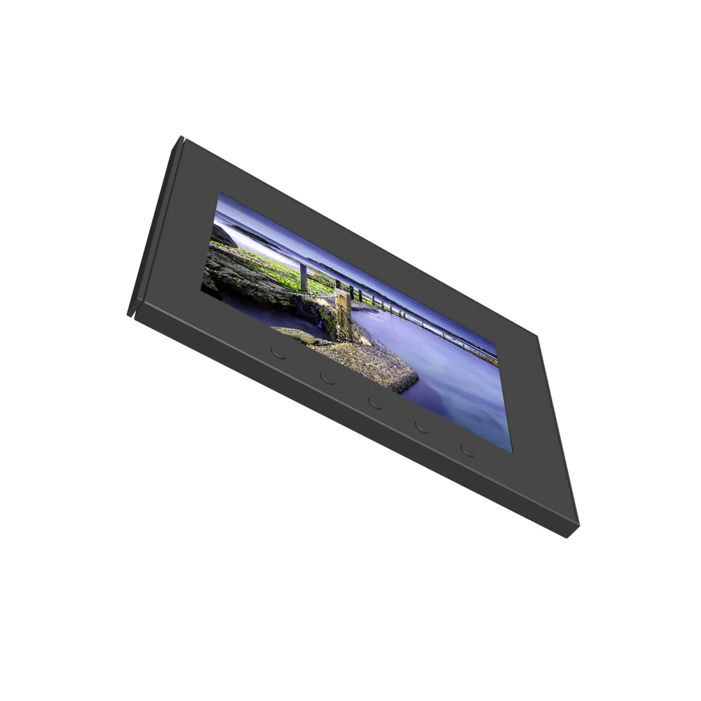 Пластиковая Обложка TFT Цифровая Видео Брошюра для приглашения Lcd Видео поздравительная открытка