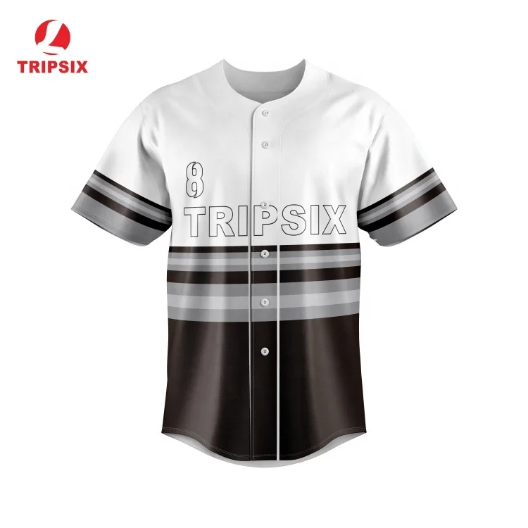 Custom Design Sublimation High Quality Baseball Jersey Shirt