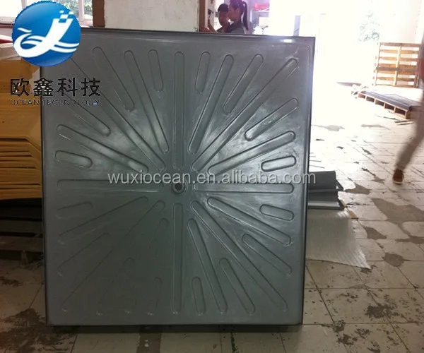 Толстый квадратный термоформированный большой пластиковый лоток