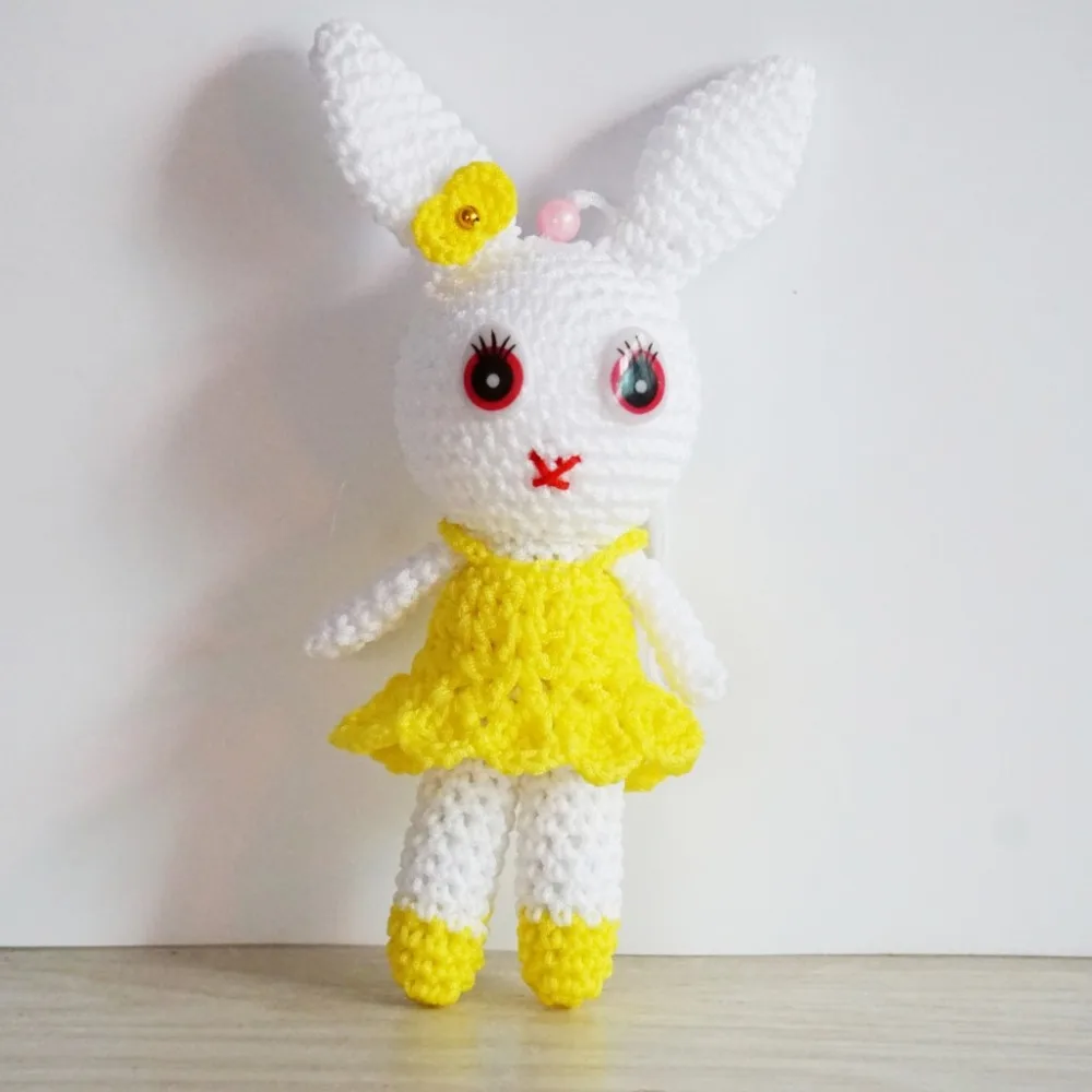 Best selling Crochet small plush super cheap toys rabbit plush toy