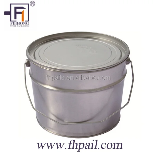 
wholesale 18L tin steel bucket /pail used for Metal primer Paint/oil /chemical/solvent 