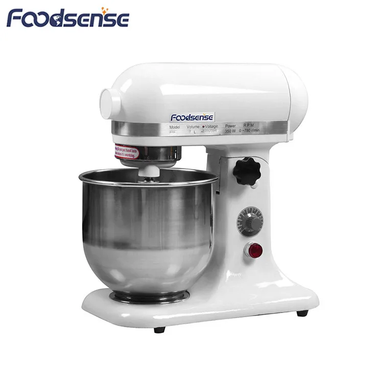 China Professional Industrial Stainless Steel 7L Cake Mixer And Blender Equipments