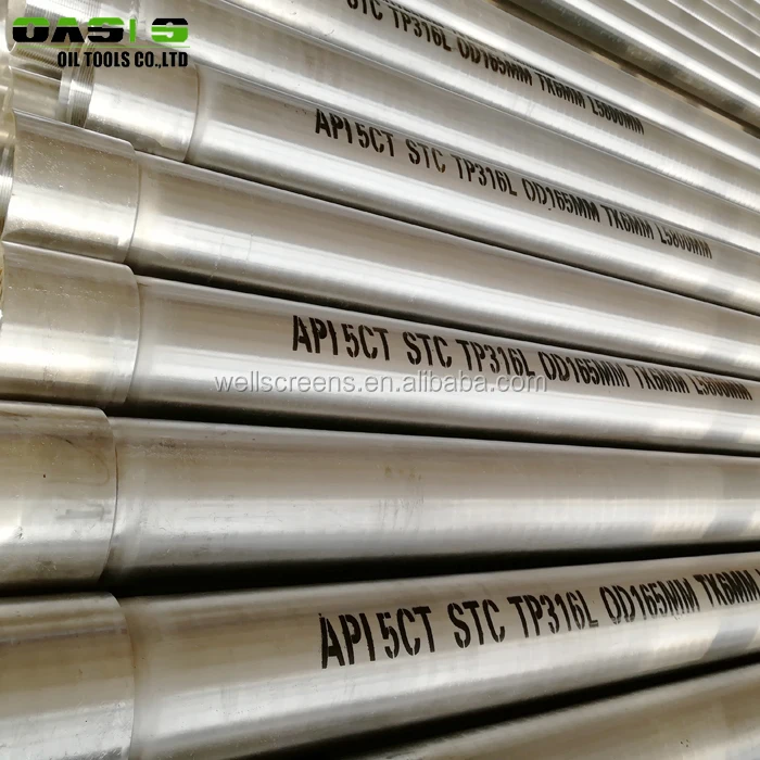 Deep water well use of API/ISO stainless steel casing &tubing pipe