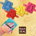 New arrival cute cartoon children toys funny kids beach seal candy color educational children toys kawaii