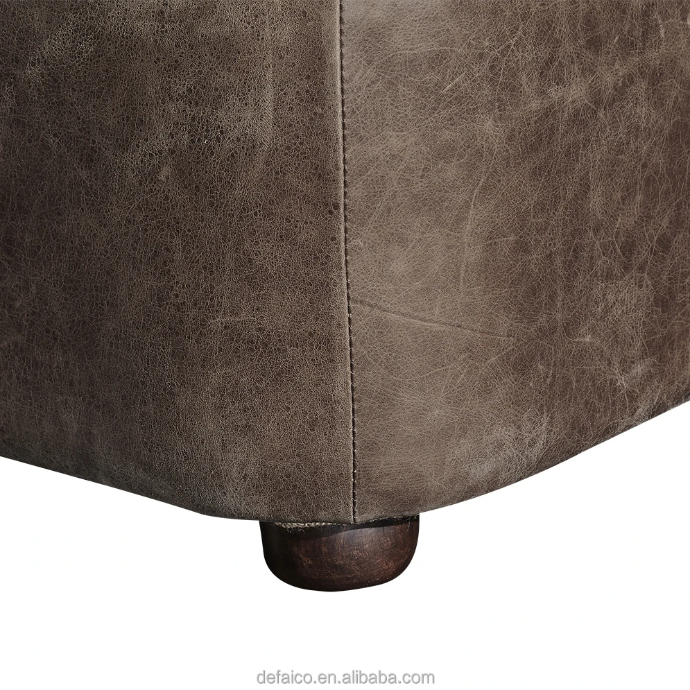 Cafe Hotel бар кресло одного античный кожаный диван с заклепками