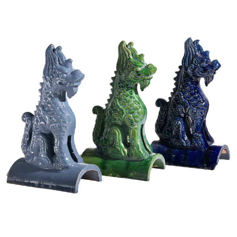 Chinese traditional roof decoration figures for antique building roof