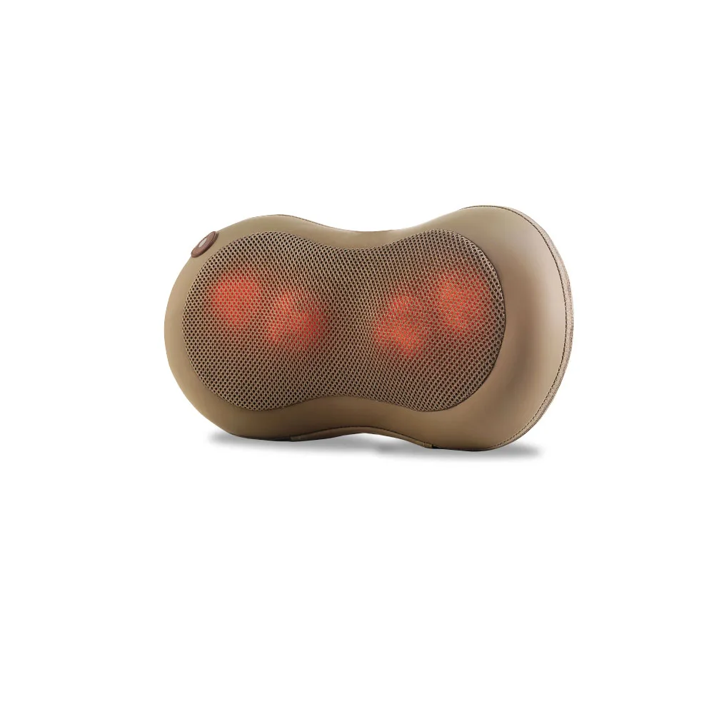 
Массажер шиацу для спины и шеи, подушка для глубокого разминания и массажа шеи с подогревом для всего тела, мышц, плеч и ног 