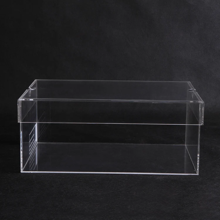 High Quality Clear Transparent Acrylic Shoe Display Box Acrylic Sneaker Box