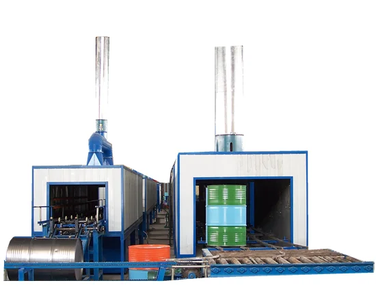 
Outside Spray Painting Drying Line for steel drum making machine 208L or drum manufacturing equipment or production line 