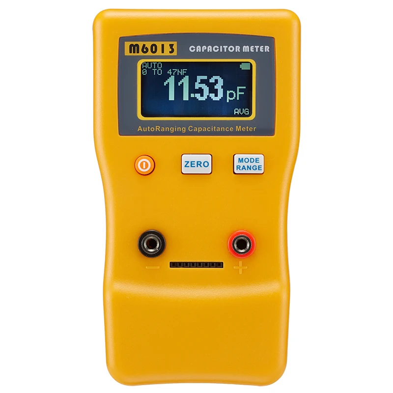 
M6013 LCD High Precision Capacitor Meter Professional Measuring Capacitance High Resolution Resistance Capacitor Tester 