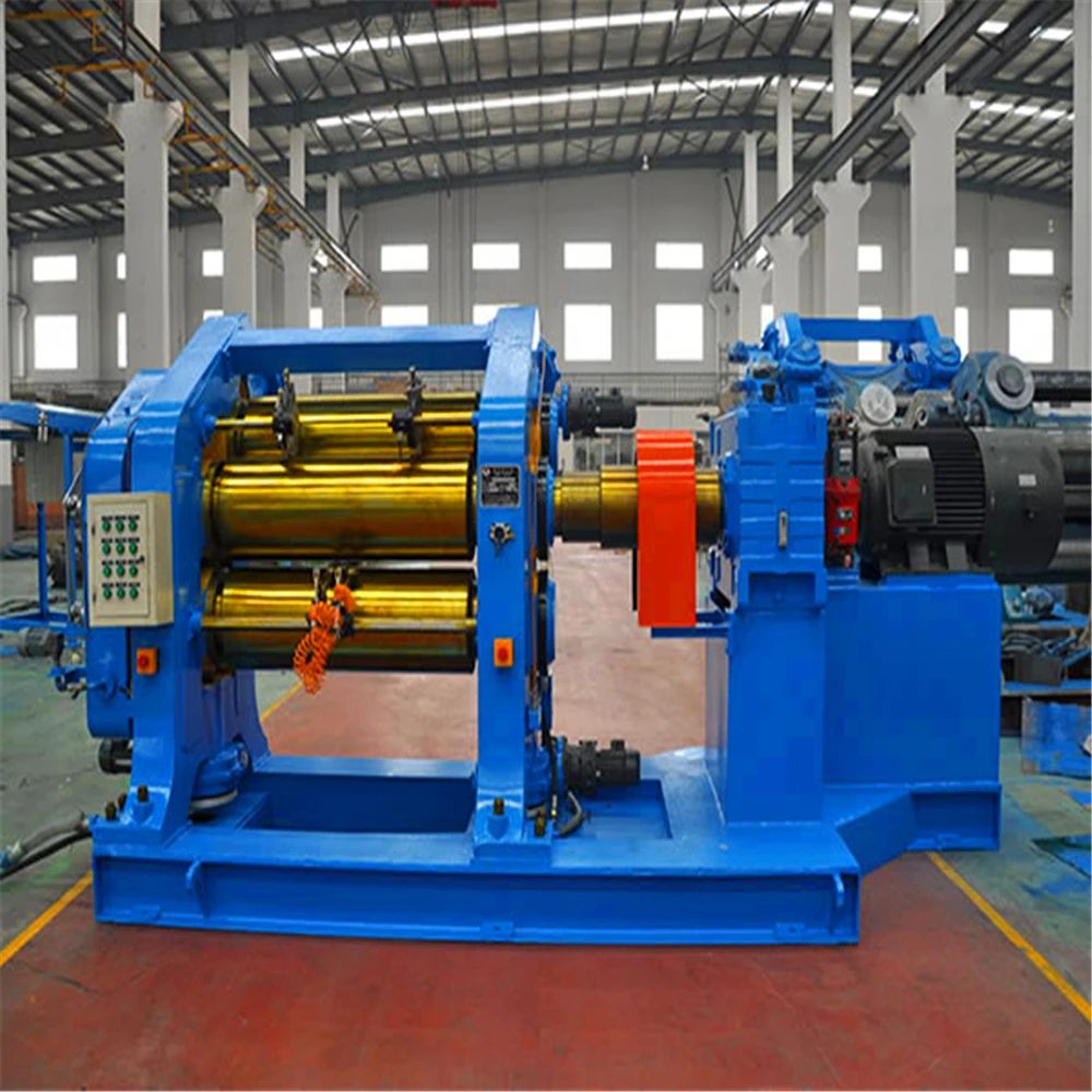 Three roll rubber calender machine