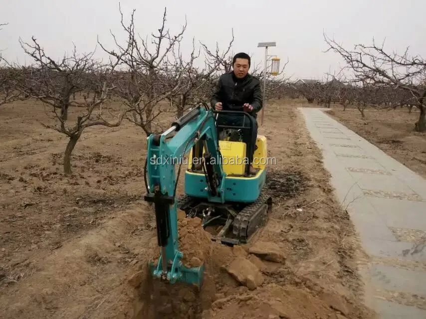 Mini excavator for sale with CE ISO, 0.8T mini farm excavator for sale