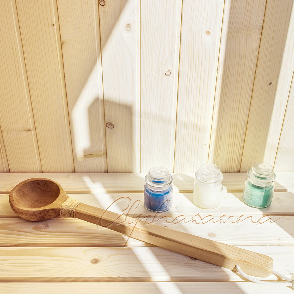 Pine wood one people mini traditional sauna room