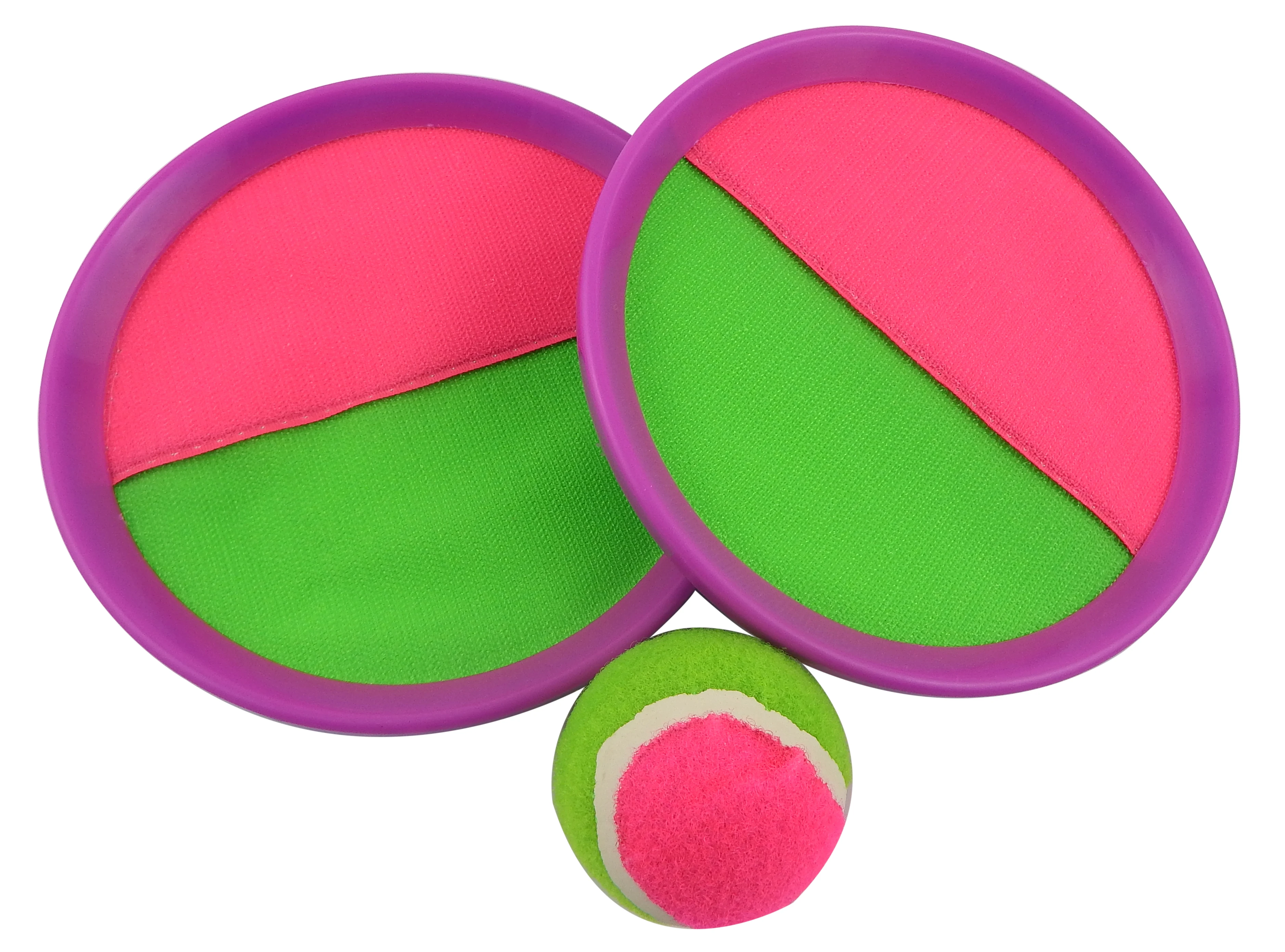 
Throw Toss and Catch Sports Game Set for Kids with Grip Mitts & Bean Bag Ball 
