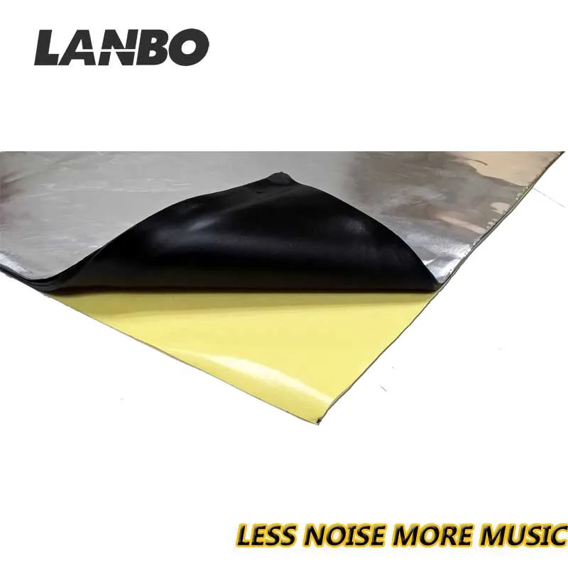 Hot selling good quality sound insulation self adhesive rubber foam insulation for car