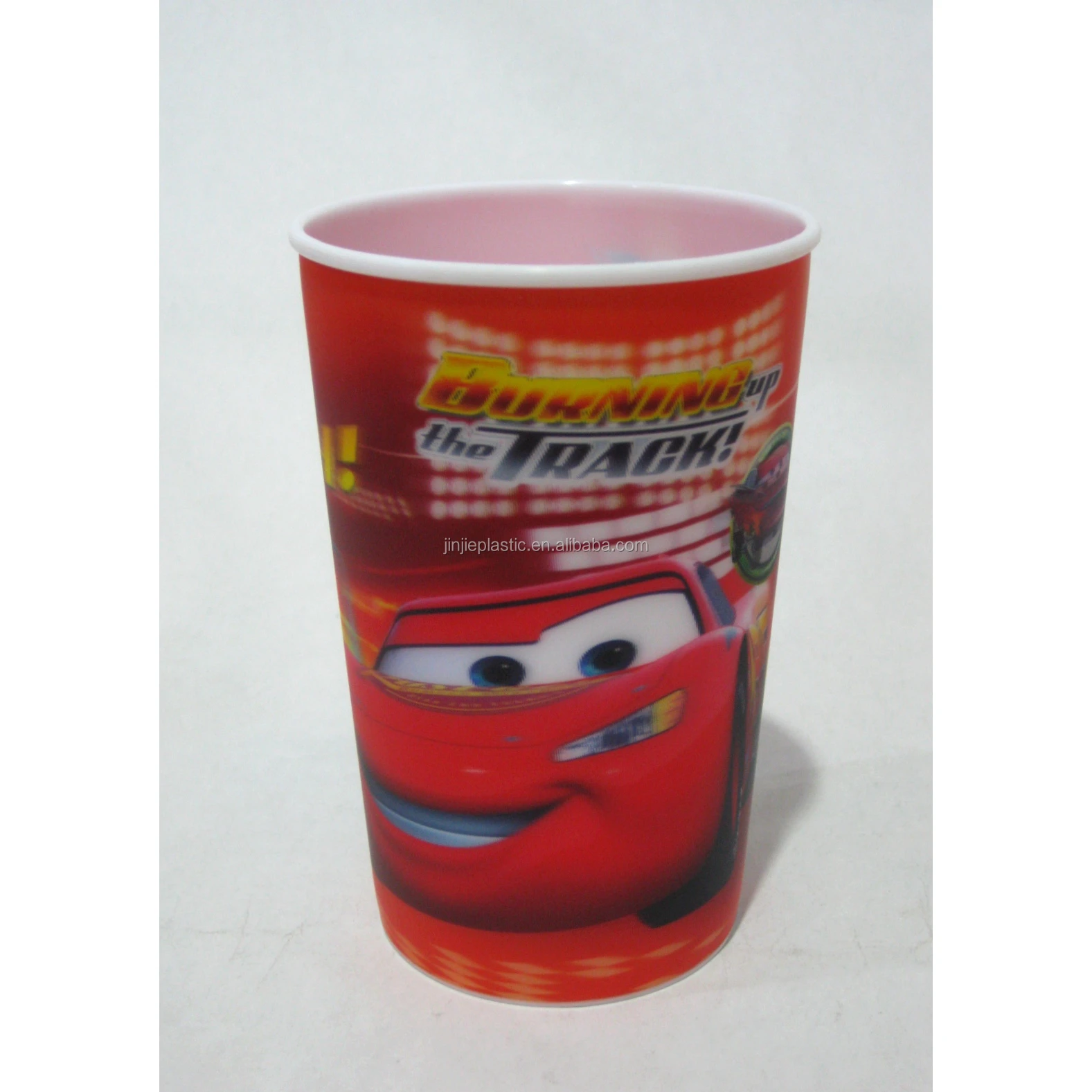GJ-115-6, Taizhou,Jinjie, 2018 hot selling products, PP material 3d lenticular plastic cup with full colour printing
