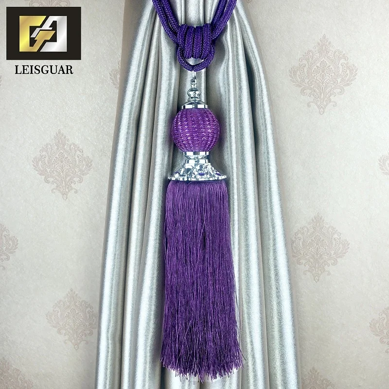 Bullion Chinese Classical Decorative Cord Accessory Curtain Tassel Tieback