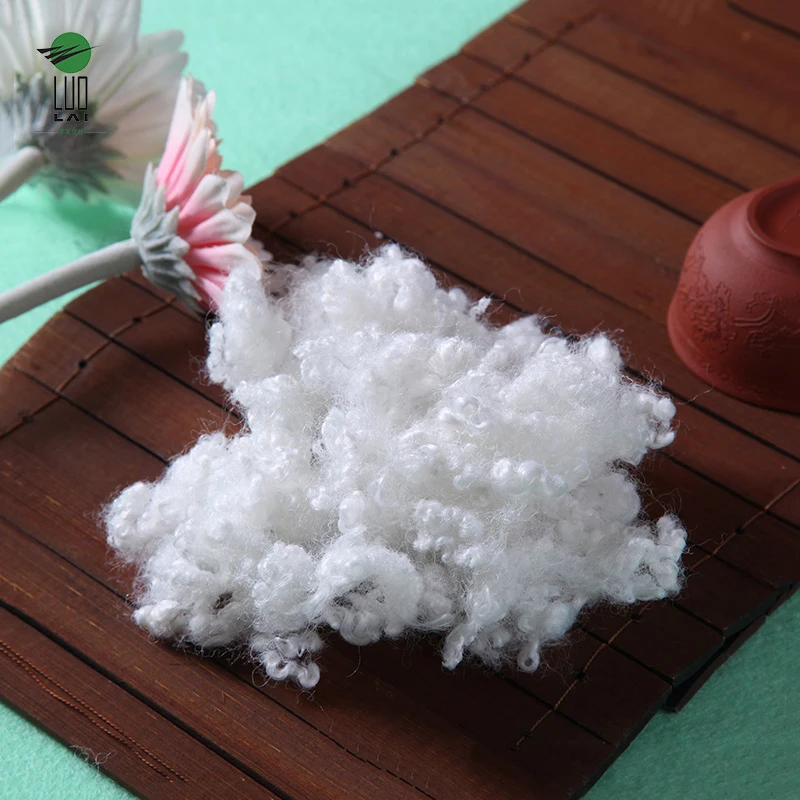 7dx32mm silicon polyester staple virgin fiber