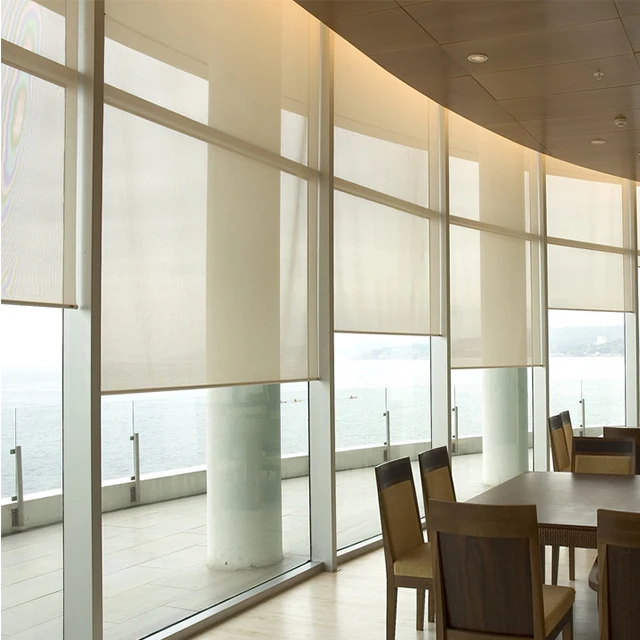 Home Decorative Auto Heavy-duty Roller Blind Curtain