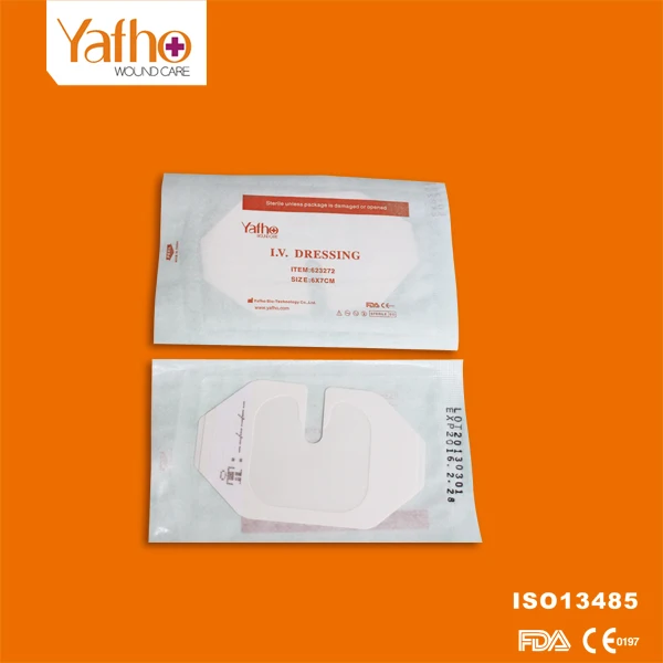 Transparent I.V. Dressing 6x7cm